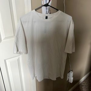 Lulu Lemon Medium Mens Pique Oversized-Fit T-Shirt NEVER WORN